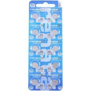 Renata TS-395-10 Silver Oxide Battery - 10 Pack